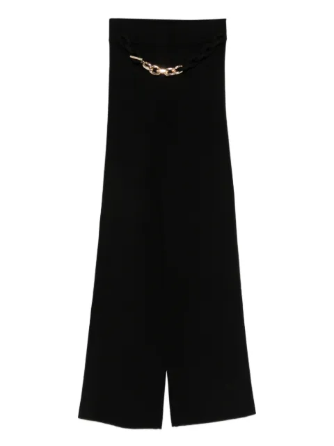 Rabanne chain-embellishment trousers Black 26PMPA079ML0308