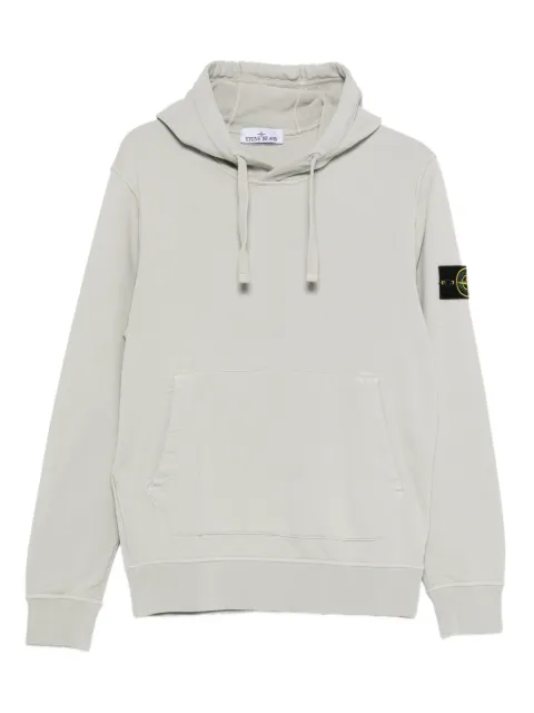Stone Island 6100062 organic cotton fleece sweatshirt Grey L1S156100062S0051