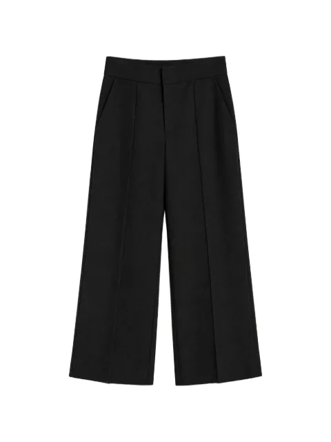 alice + olivia pleat-detail trousers Black CL000261107