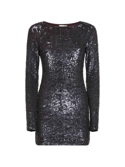 P.A.R.O.S.H. sequin-embellishment mini dress Black D722526GONG25086