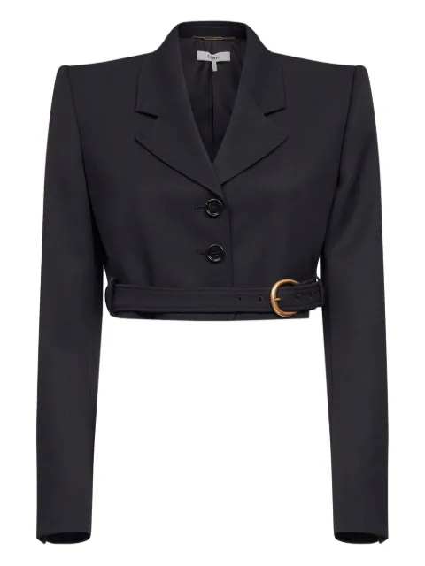 Chloé lapel belt jacket Black CH26SVE71067