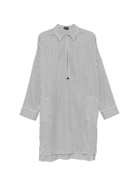 TOM FORD striped midi dress White AB3632FAX1712