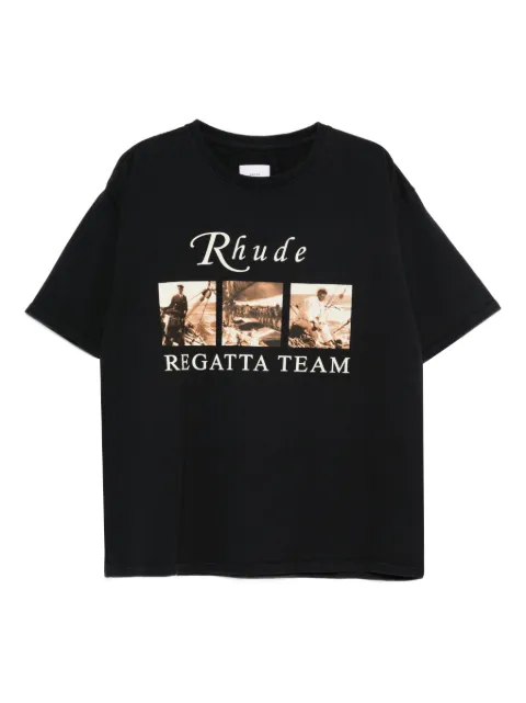 RHUDE graphic-print T-shirt Black RHPS26TT13012
