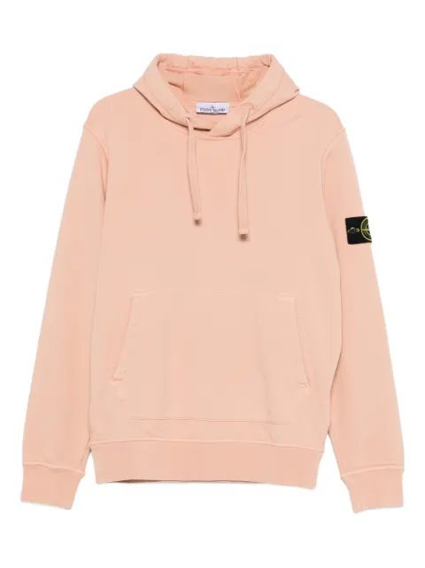 Stone Island 6100062 organic cotton fleece sweater Pink L1S156100062S0051