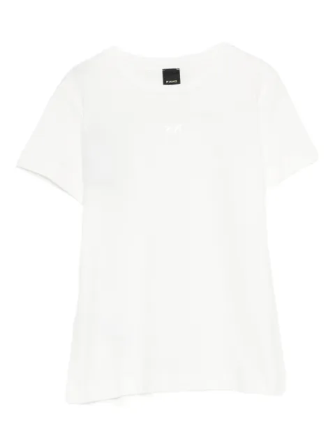 PINKO T-shirt with Love Birds logo White 100355A339