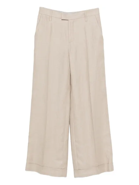 Brunello Cucinelli pleated trousers Neutrals MH527P8492C9272