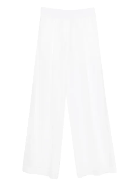 Brunello Cucinelli elasticated-waistband trousers White M0F91P8742C100