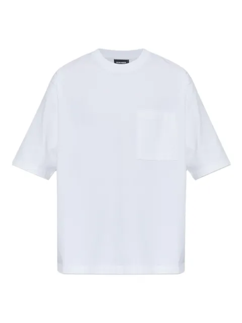 DSQUARED2 chest-pocket T-shirt White S74GD1559D20106