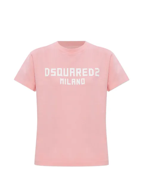 DSQUARED2 Dsquared2 Milano Just Right fit T-Shirt Pink S75GD0523D20106