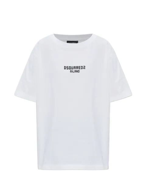 DSQUARED2 Dsquared2 Milano breezy fit T-Shirt White S75GD0524D20106