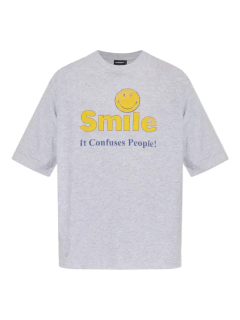 DSQUARED2 smile-graphic T-shirt Grey S74GD1548D20104
