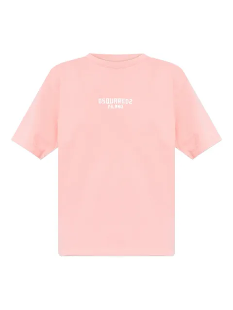 DSQUARED2 Dsquared2 Milano breezy fit T-Shirt Pink S75GD0524D20106