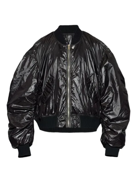 Rick Owens zip-up bomber jacket Black RU01F2792NPS