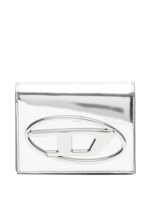 Diesel 1dr logo wallet Silver X10390PS202