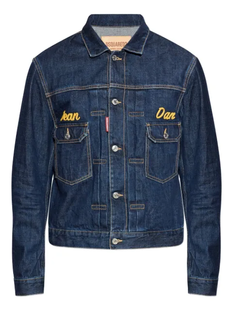 DSQUARED2 DEAN" & "DAN denim jacket Blue S74AM1655S30833