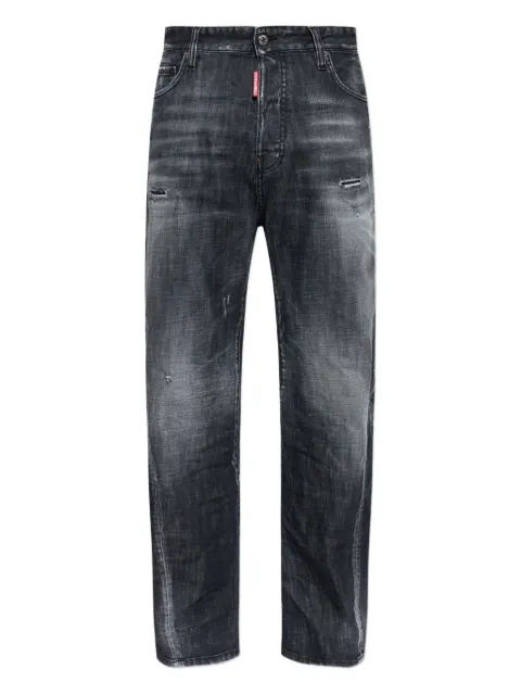 DSQUARED2 black fog wash Teddy jeans Grey S74LB1913S30357