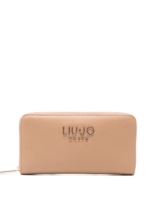 LIU JO large zip-around wallet Neutrals AA6170E1012