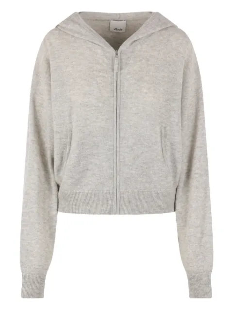 Allude zip-fastening hoodie Grey 2621770081