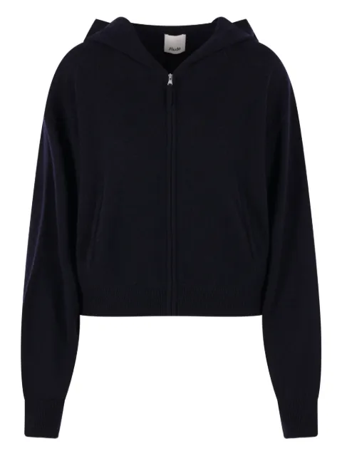 Allude zip-fastening hoodie Black 2621770014