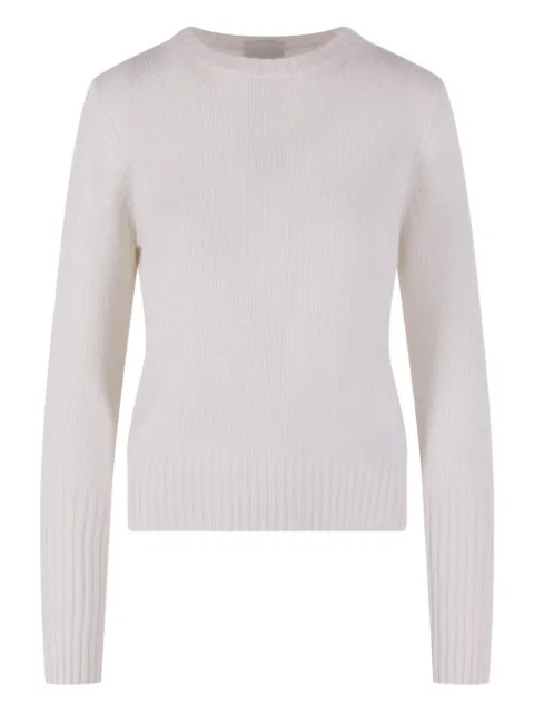 Allude ribbed cashmere knit sweater Neutrals 2621123340