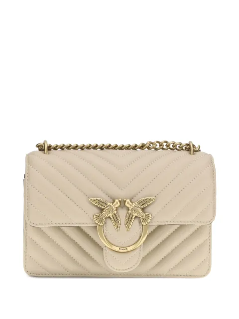 PINKO small shoulder bag Love Bag One chevron Neutrals 100074A0GK
