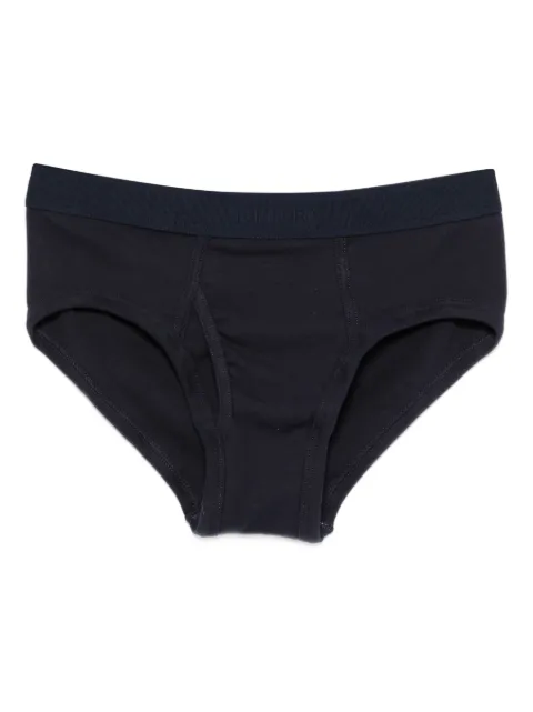TOM FORD logo-print briefs Blue T4LC12040