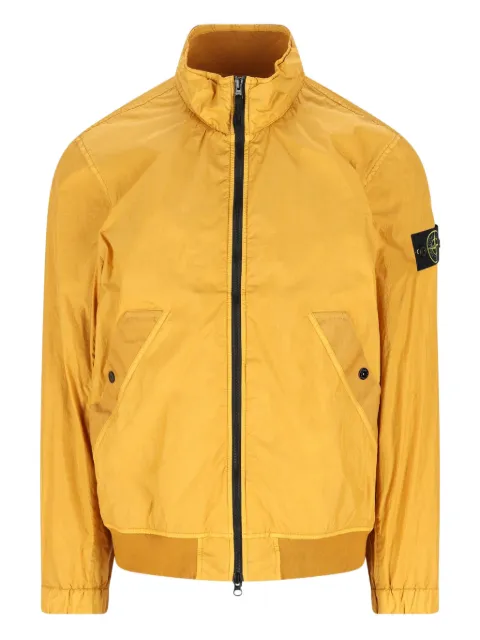 Stone Island 4100111 Crinkle Reps NY jacket Yellow L1S154100111S0A23