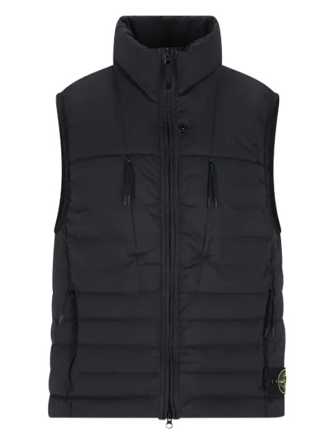 Stone Island G100007 seamless tunnel nylon down-TC jacket Blue L1S15G100007S0183