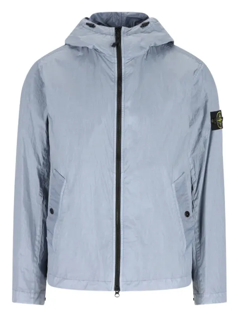 Stone Island 4100001 crinkle reps ny jacket Blue L1S154100001S0A23