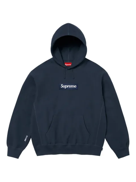 Supreme box logo hooded sweatshirt Blue SU26707