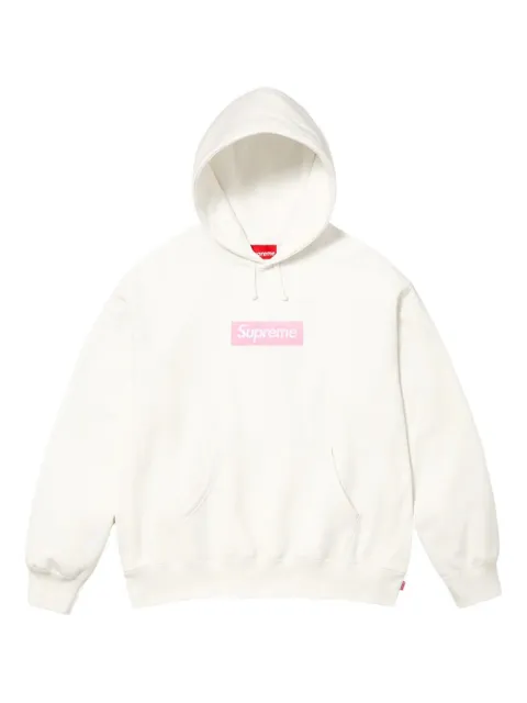 Supreme box-logo hoodie White SU26702