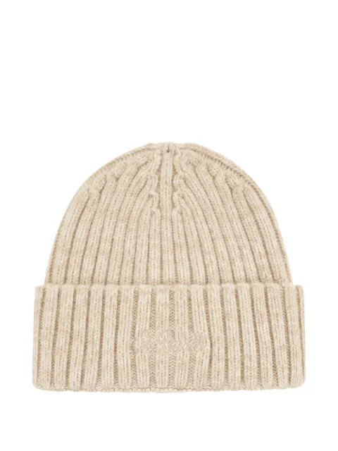 MC2 Saint Barth Wengen logo-embroidery beanie hat Neutrals WENG005