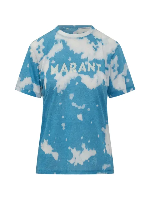 MARANT ÉTOILE Zewel tie-dye T-shirt Blue 26PTS0001FFD1N09E