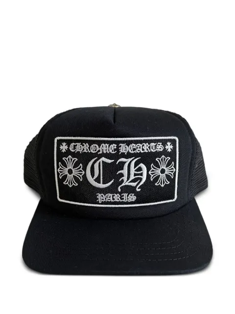 Chrome Hearts Paris trucker hat Black CHRM0561