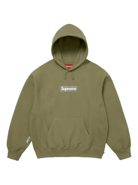 Supreme box logo hooded sweatshirt Green SU26708