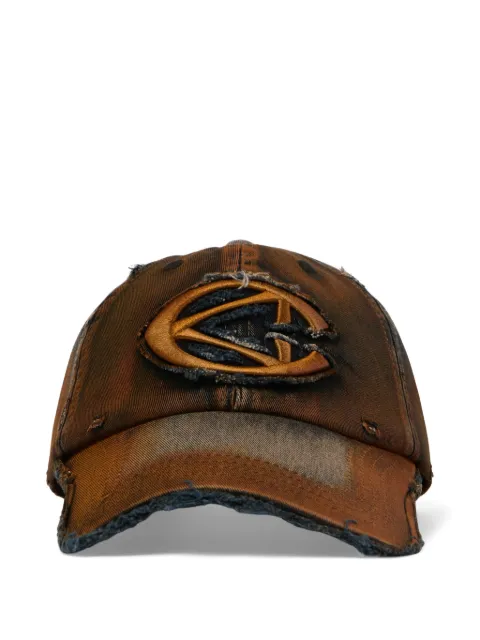 CamperLab distressed logo cap Brown AS00010003