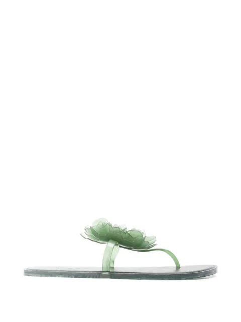 FARM Rio flow-detail flip-flops Green 363475
