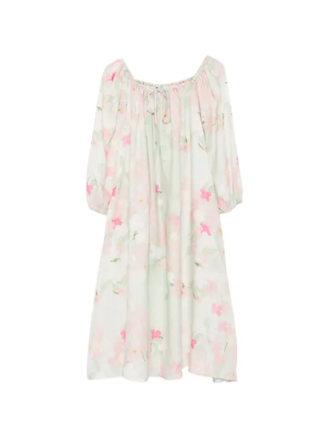 Bernadette Bonnie floral-print midi dress Green HS26RTWMDRESSBON