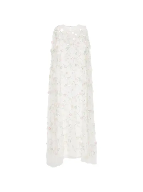 Bernadette Eleonore sequin-embroidered maxi dress White HS26RTWDRESSELEEMB