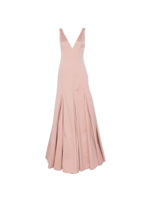 Bernadette Aurelia pleated maxi dress Pink HS26RTWDRESSAUR