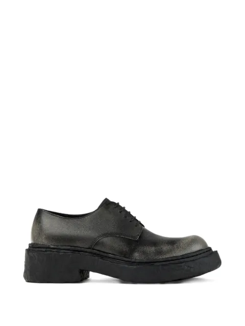CamperLab smooth leather lace-up shoes vamonos Grey A500018012