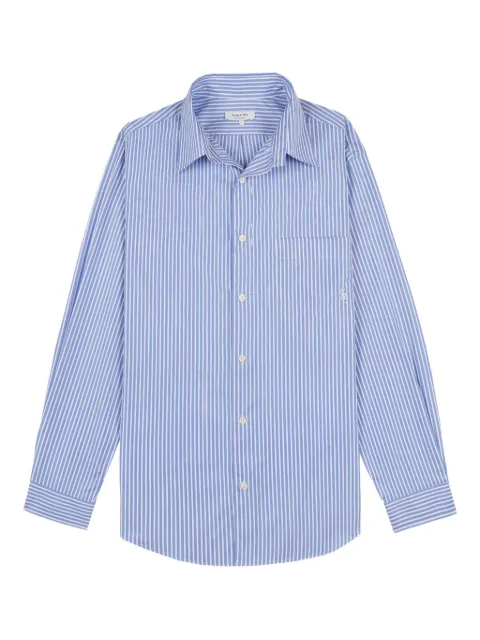 Sporty & Rich SRC striped pocket shirt Blue SI03565302ST02