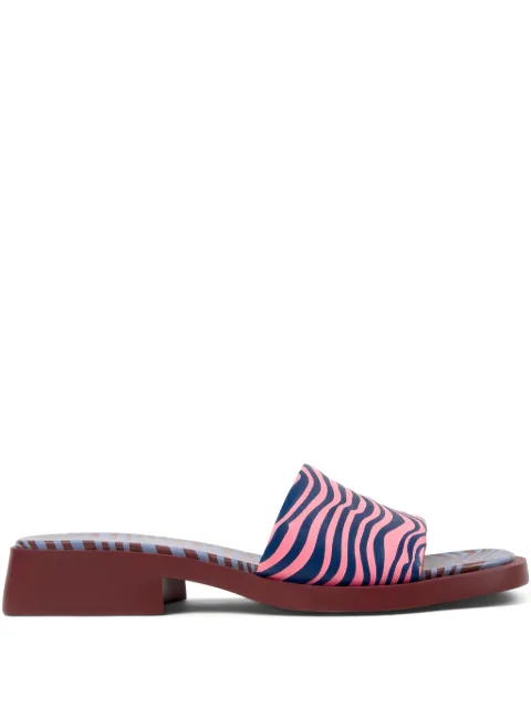 Camper Dana zebra-print sandals Pink K201740015