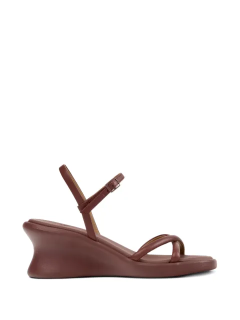 Camper Louise crossover-strap sandals Brown K201916002