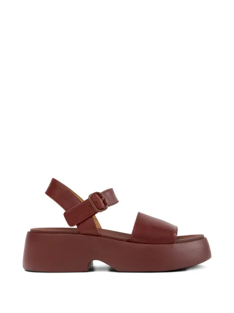 Camper Tasha leather sandals Red K201659012