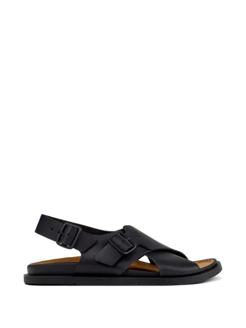 Camper Lluc buckled crossover-strap sandals Black K201880004