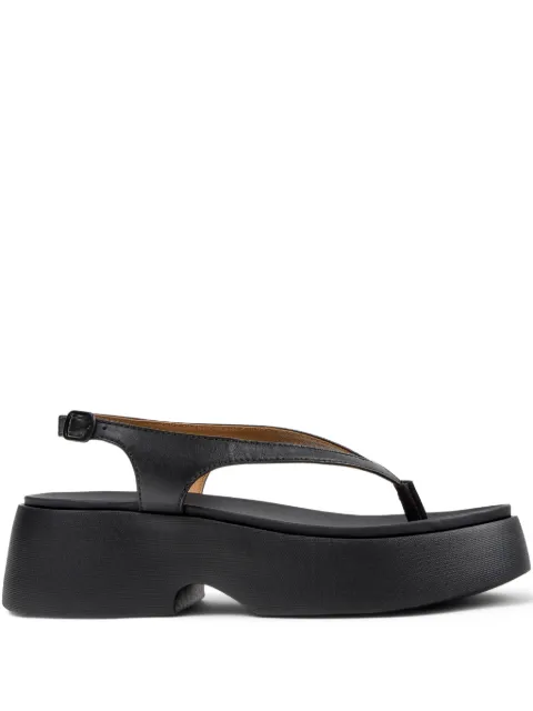 Camper Tasha buckle-fastening platform sandals Black K201859001