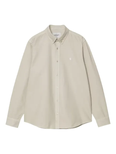 Carhartt WIP buttoned long-sleeve shirt Neutrals I030238