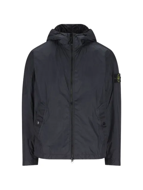 Stone Island 4100001 crinkle reps NY jacket Blue L2S154100001S0A23