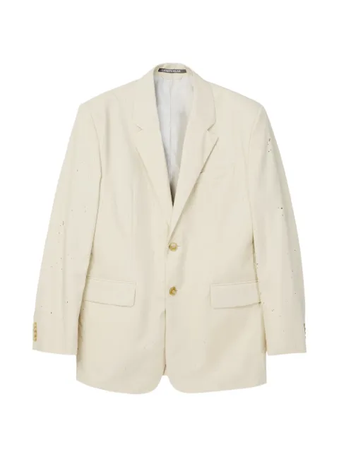 CamperLab button distressed blazer Neutrals AU00071001